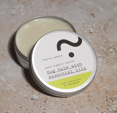 Pure Organic Tallow Bug Balm with Essential Oils