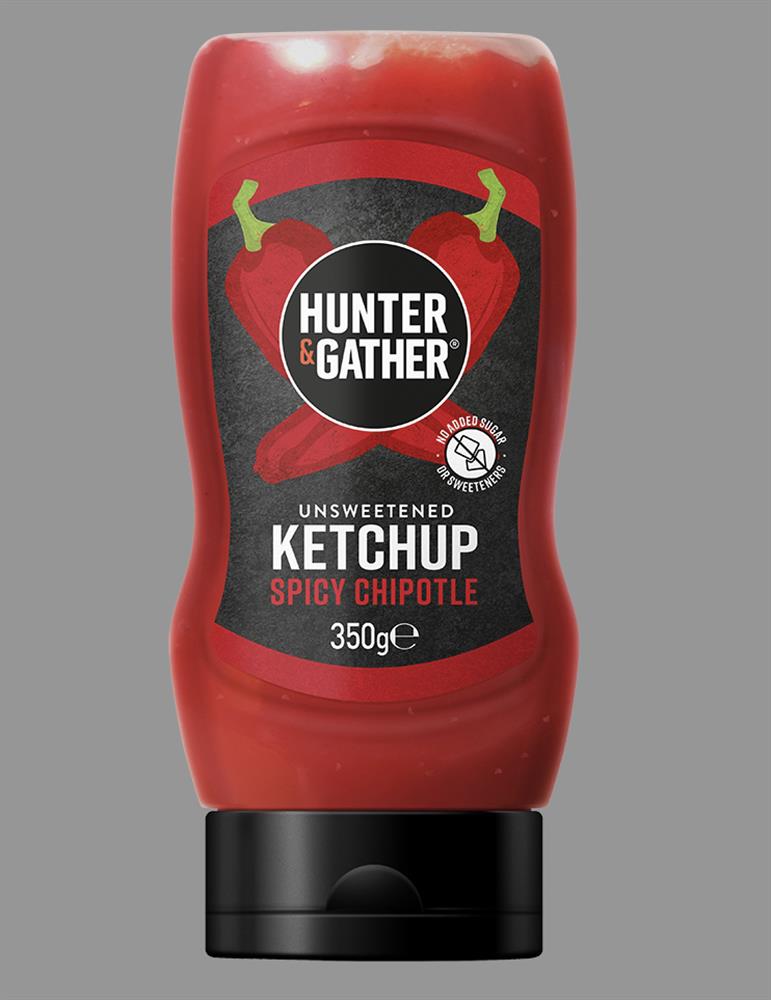 Unsweetened Spicy Chipotle Ketchup 350g
