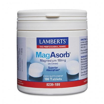 Mag Asorb Magnesium 150mg (as Citrate)