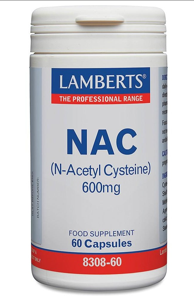 N-Acetyl Cysteine (NAC) 600mg - 60 caps