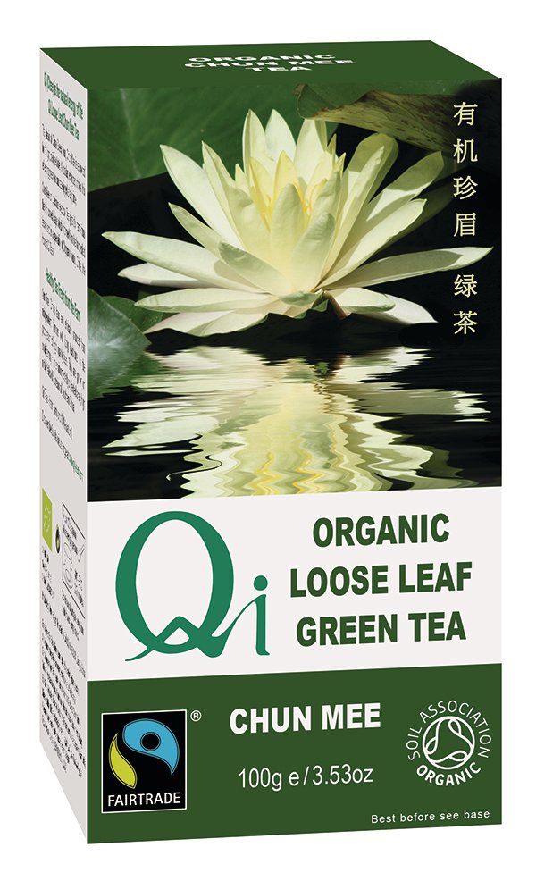 Qi Organic Loose Leaf Chun Mee Tea 100g