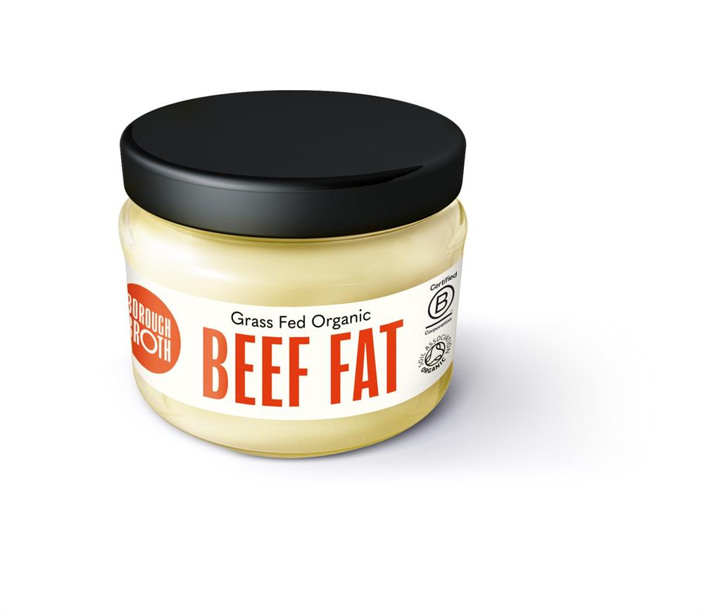 Organic Grass Fed Beef Fat 250g — The Real Food Company