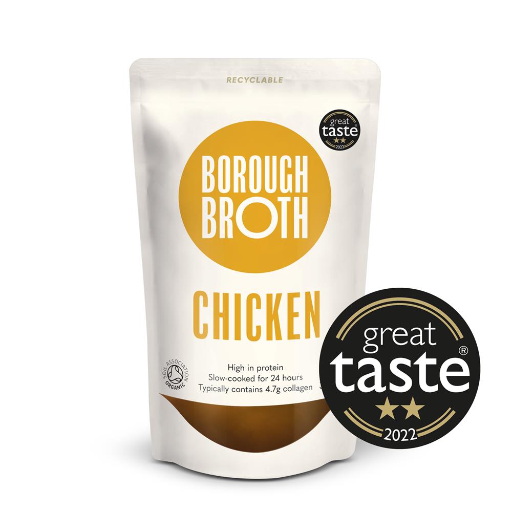 FreeRange Organic Chicken Bone Broth 324g — The Real Food Company