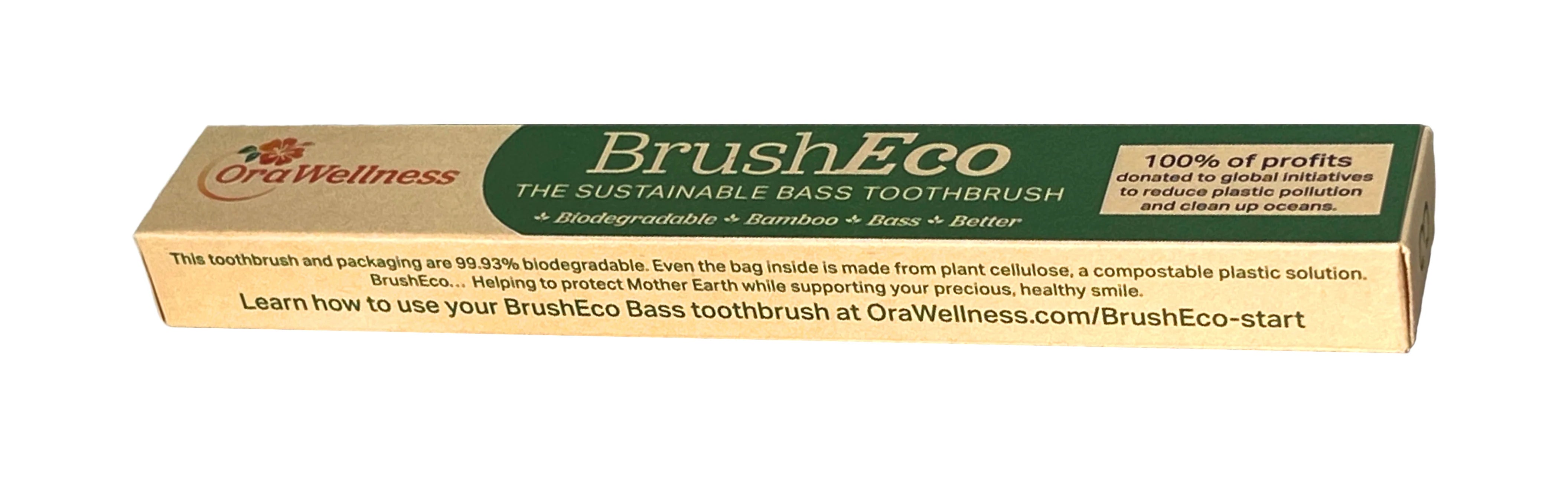 BrushEco - The Sustainable Bass Toothbrush