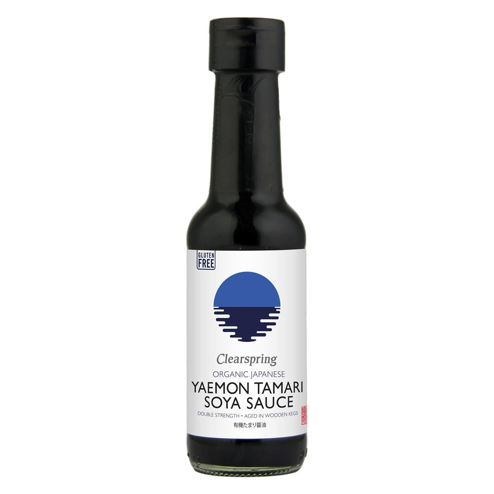 Organic Naturally Fermented Yaemon Tamari  Soya Sauce - GLUTEN FREE