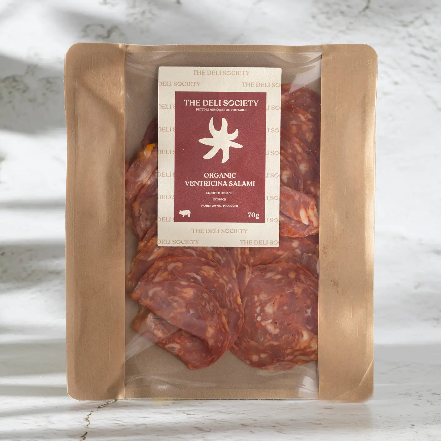 Organic Ventricina Salami 70g