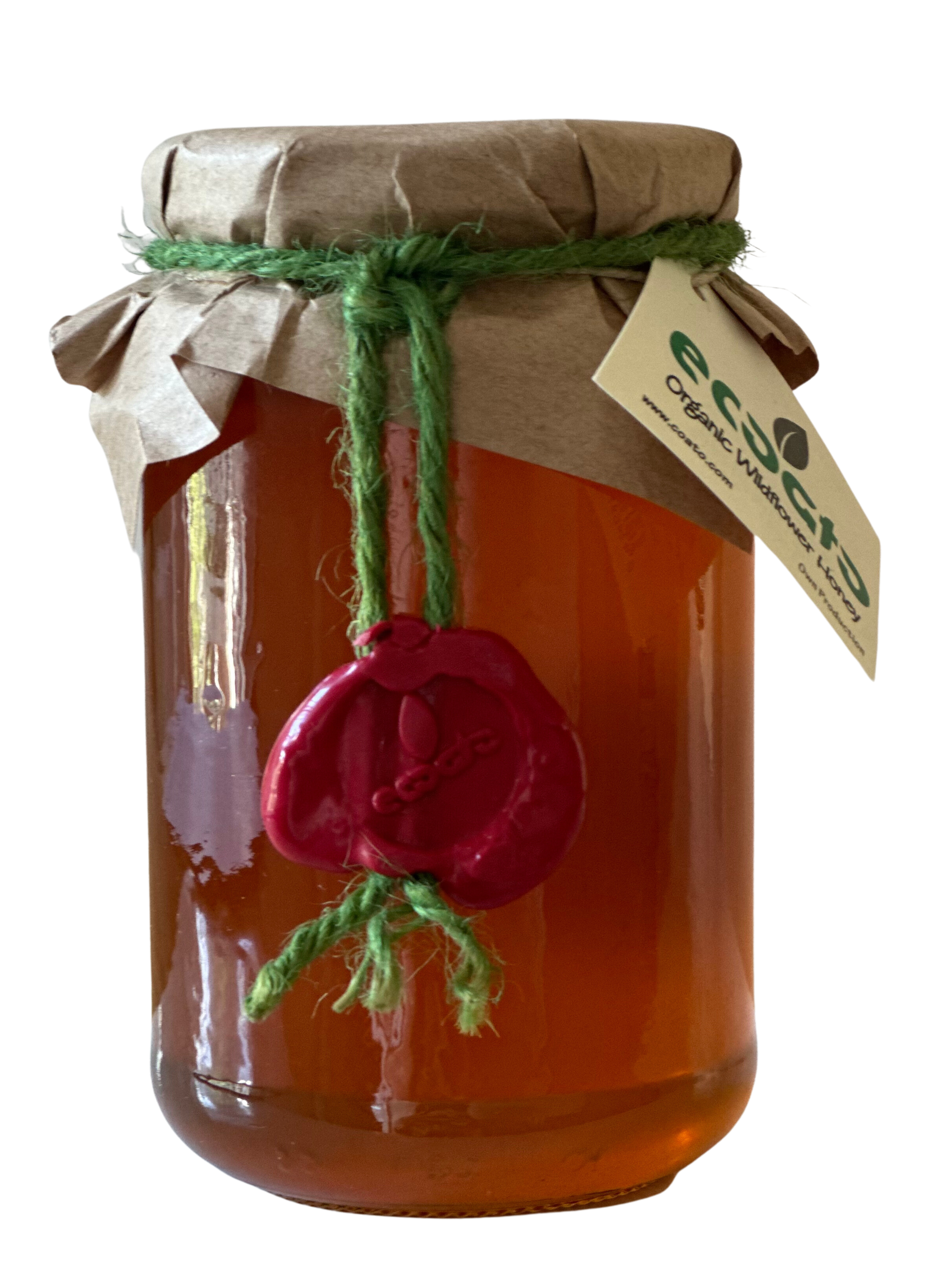 Organic Raw Wildflower Honey 500g