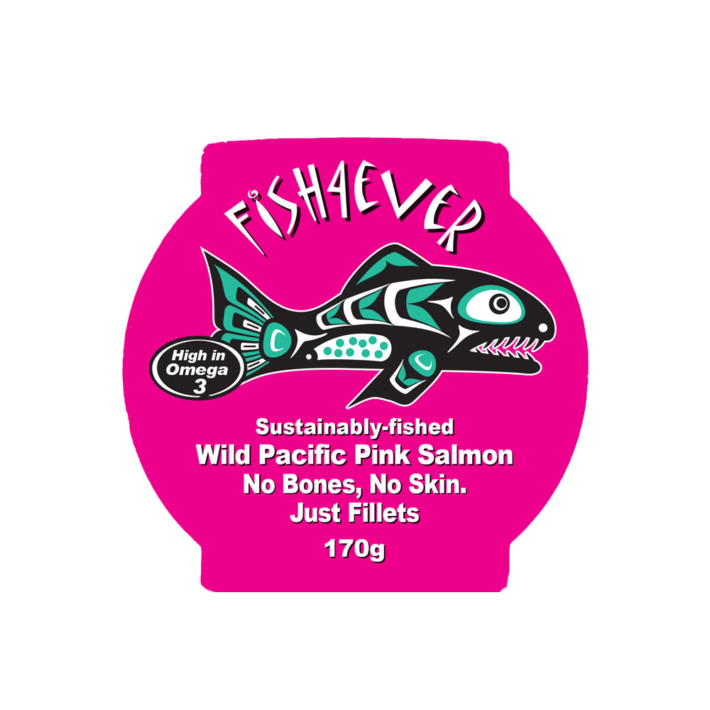 Wild Pacific Pink Salmon 170g