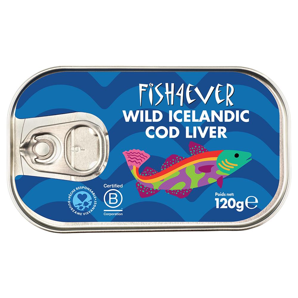 Wild Icelandic Cod Liver 120g
