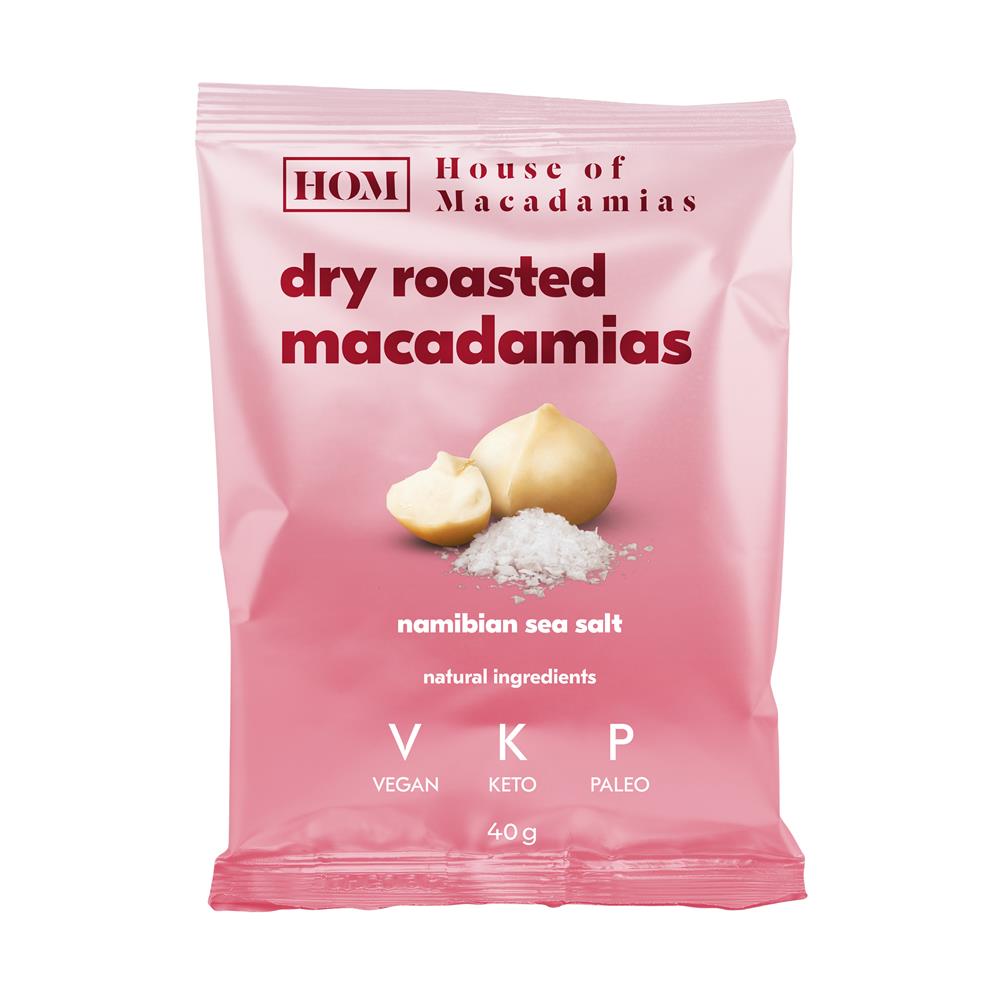 Macadamia Nuts Roasted with Namibian Sea Salt