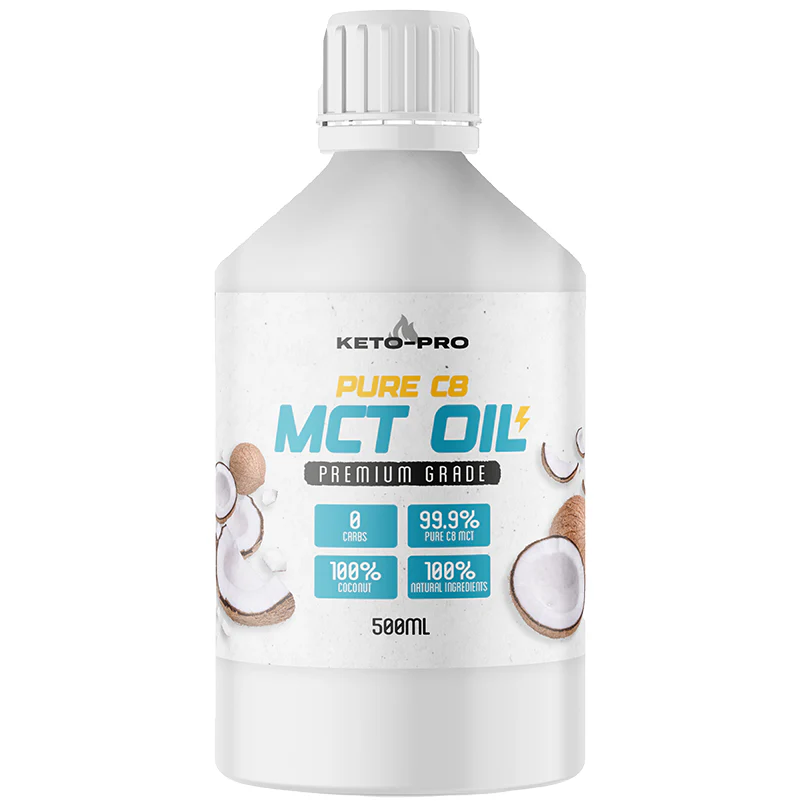 C8 MCT Oil - 99.9% - The World's Highest Purity 500ml