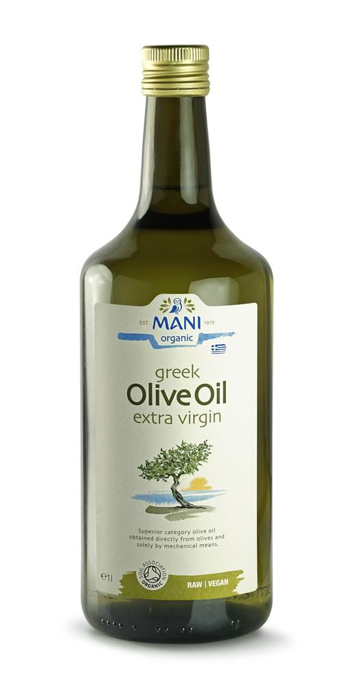 Organic Extra Virgin Olive Oil 1L