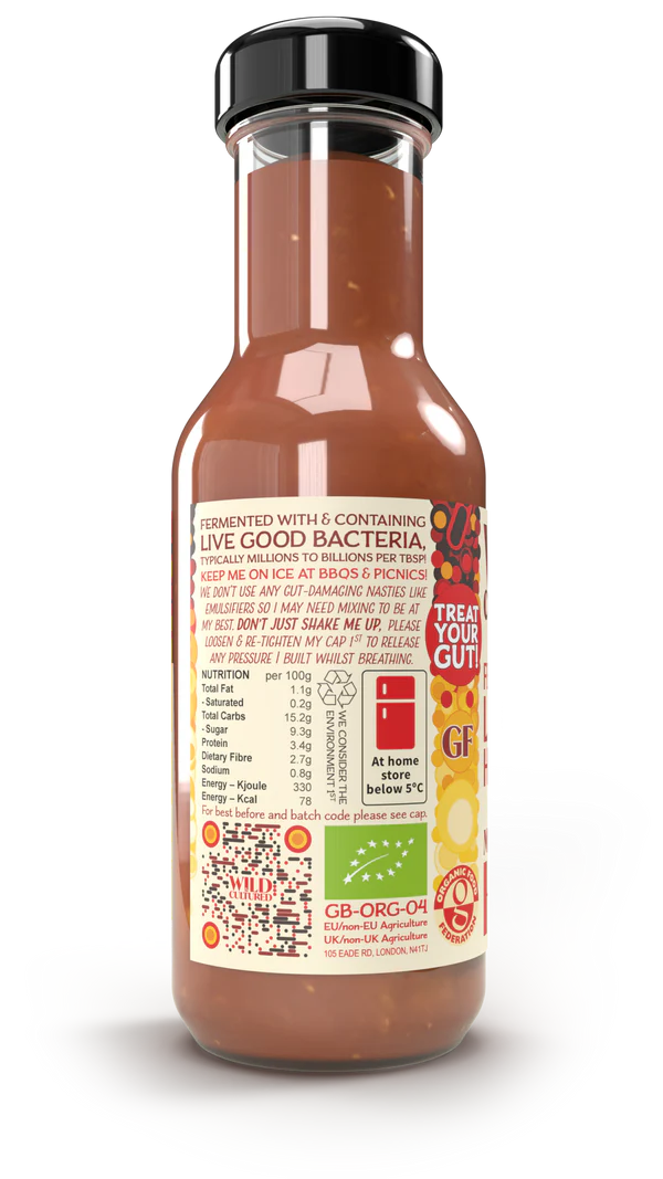Live, Fermented Lemon Harissa  - 100% Organic Ingredients - 250ml