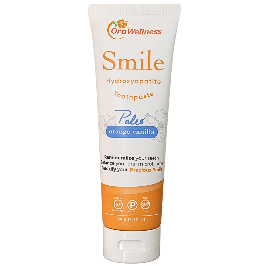 Smile Hydroxyapatite Toothpaste - Paleo Orange Vanilla - 120g