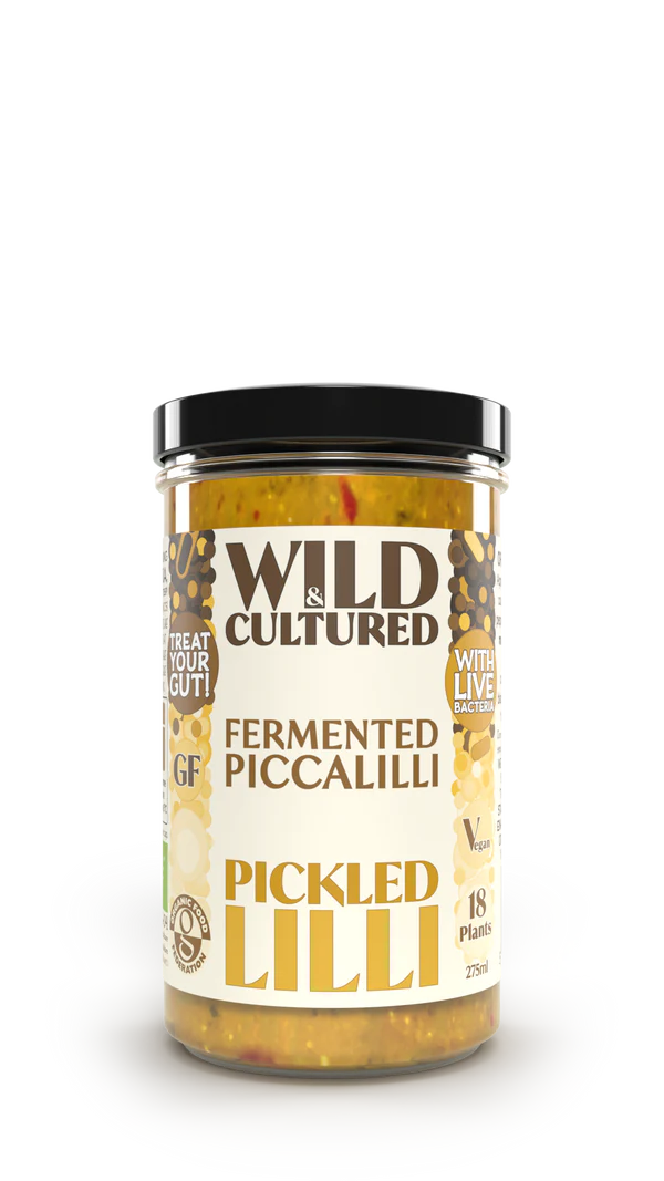 Pickled Lilli - Live Fermented Piccalilli - made with organic ingredients - 275ml