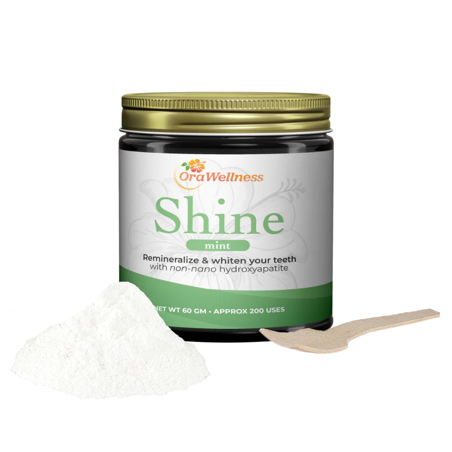 Shine - Remineralising Tooth Whitening Powder 60g MINT