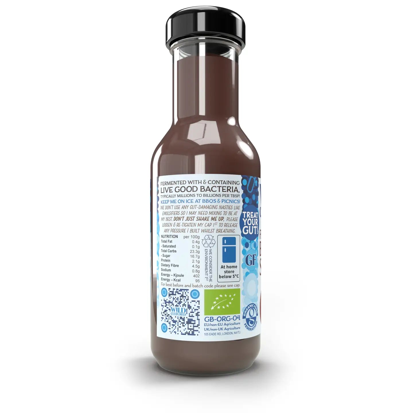 GUNPOWDER PLOT – A Bold Take on Brown Sauce - Live, Fermented & Organic - 250ml