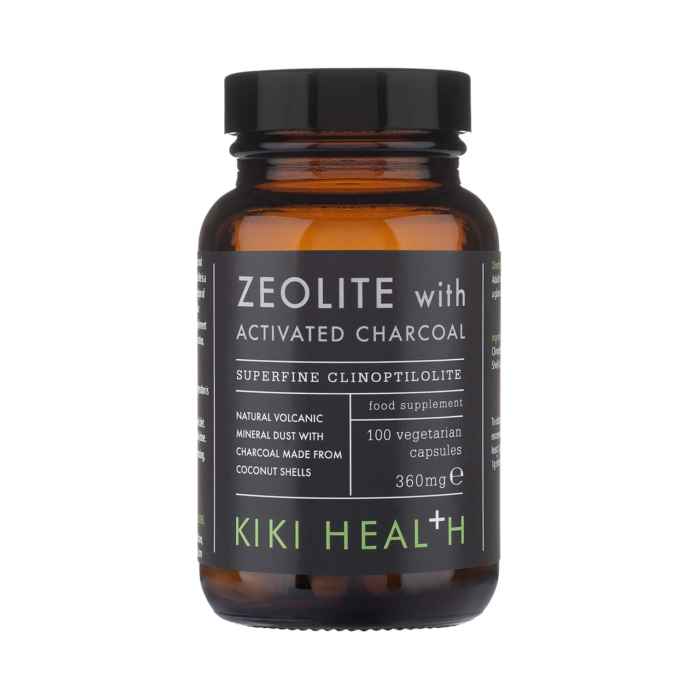 Zeolite with Activated Charcoal 360mg 100 Veggie Capsules — The Real