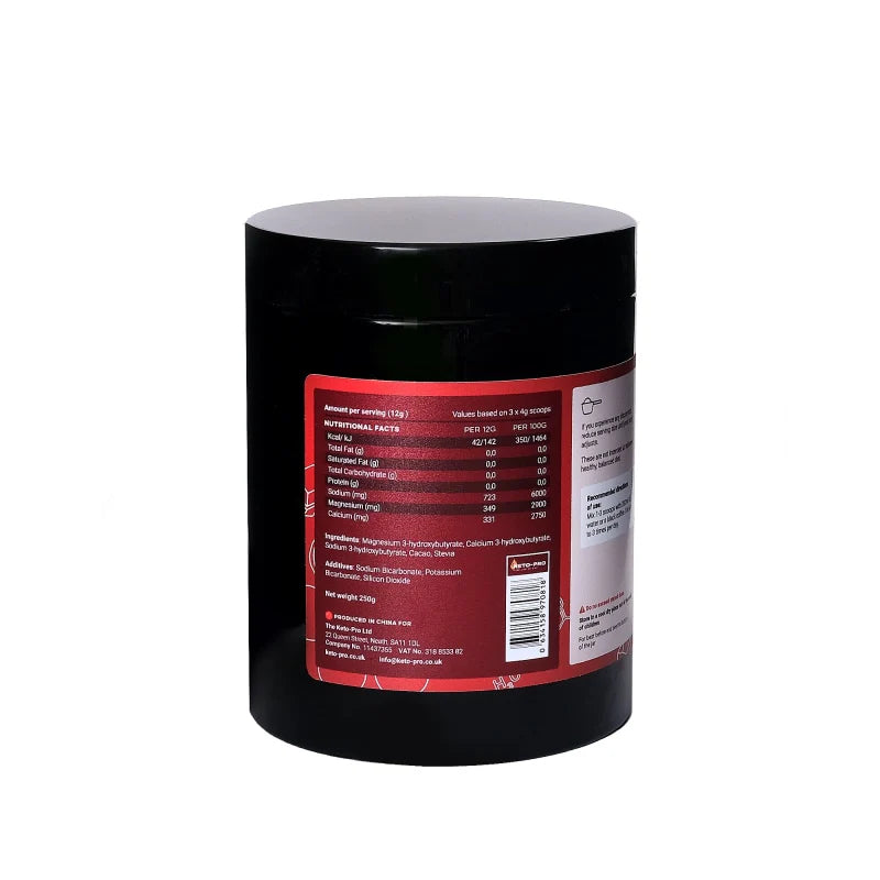 D-BHB Exogenous Ketones 250g - Chocolate