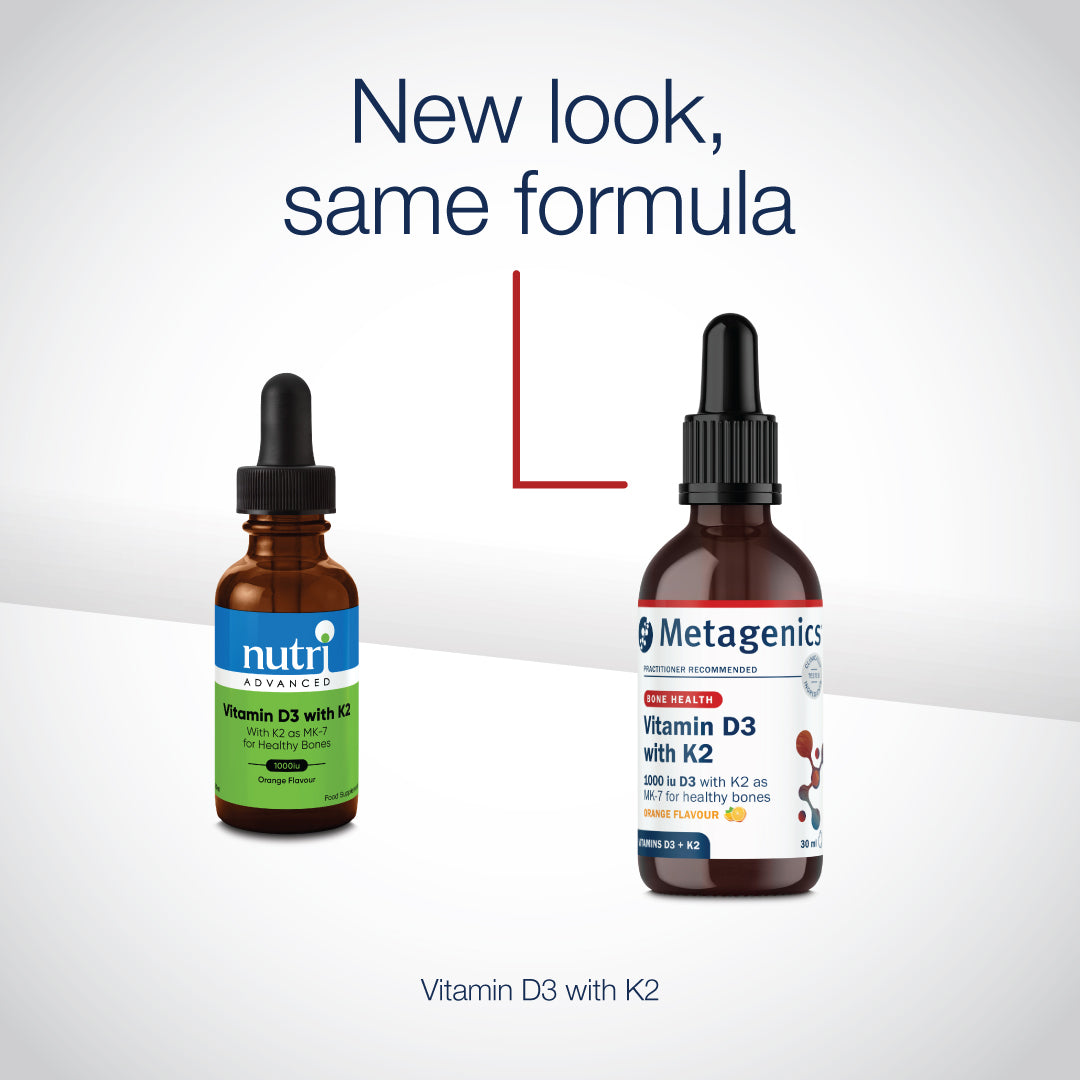 Vitamin D3 with K2 Drops in MCT Oil 30ml
