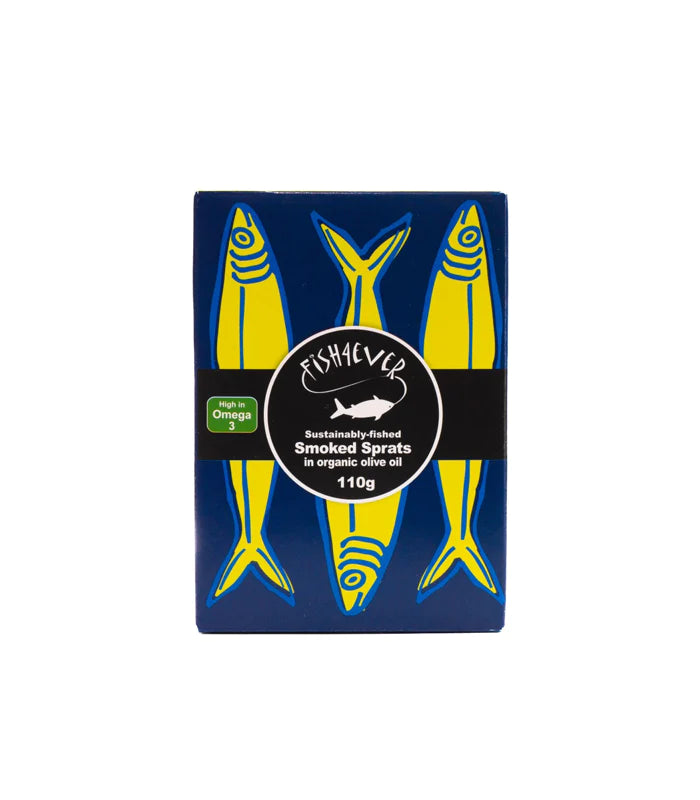 Smoked Sprats in Extra Virgin Olive Oil 110g