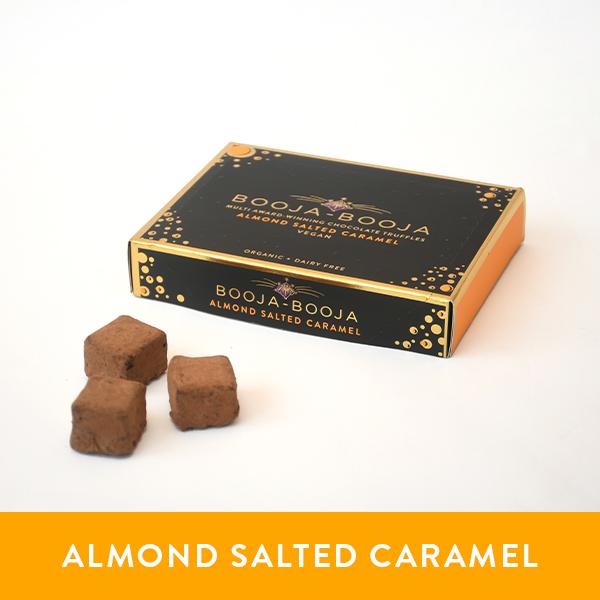 Organic Almond Salted Caramel Truffles 92g