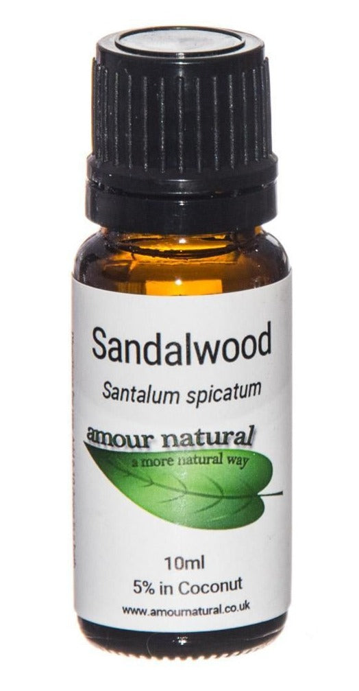 Sandalwood Essential Oil (5% in coconut oil) 10ml