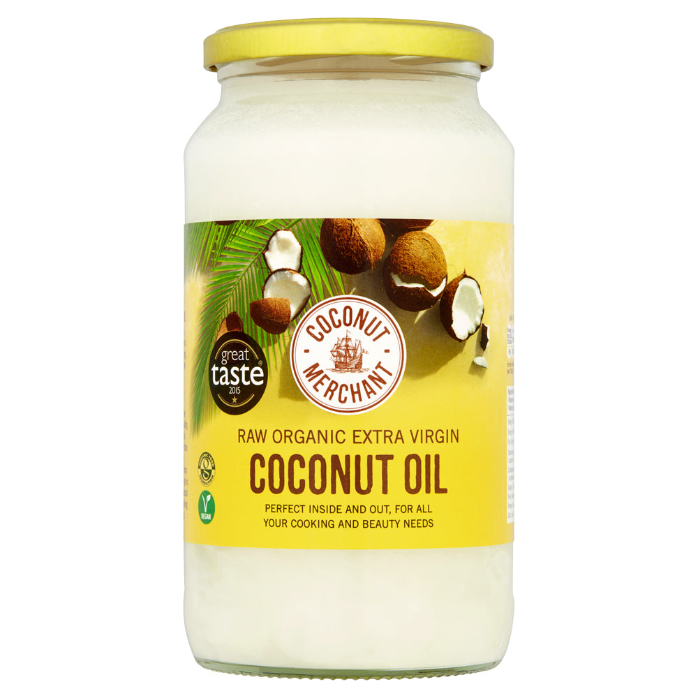 Organic Raw Extra Virgin Coconut Oil 1L — The Real Food Company