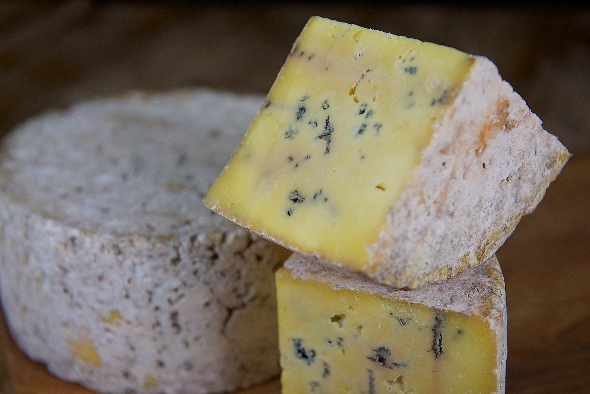 Organic Unpasteurised Fleet Valley Blue Cheese 150 g