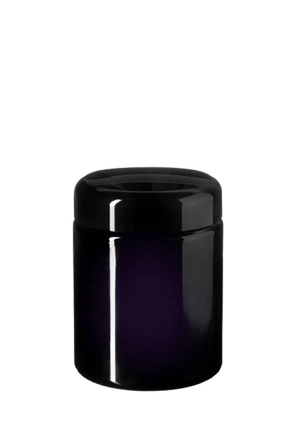 Miron Violet Glass Jar with Lid 250ml