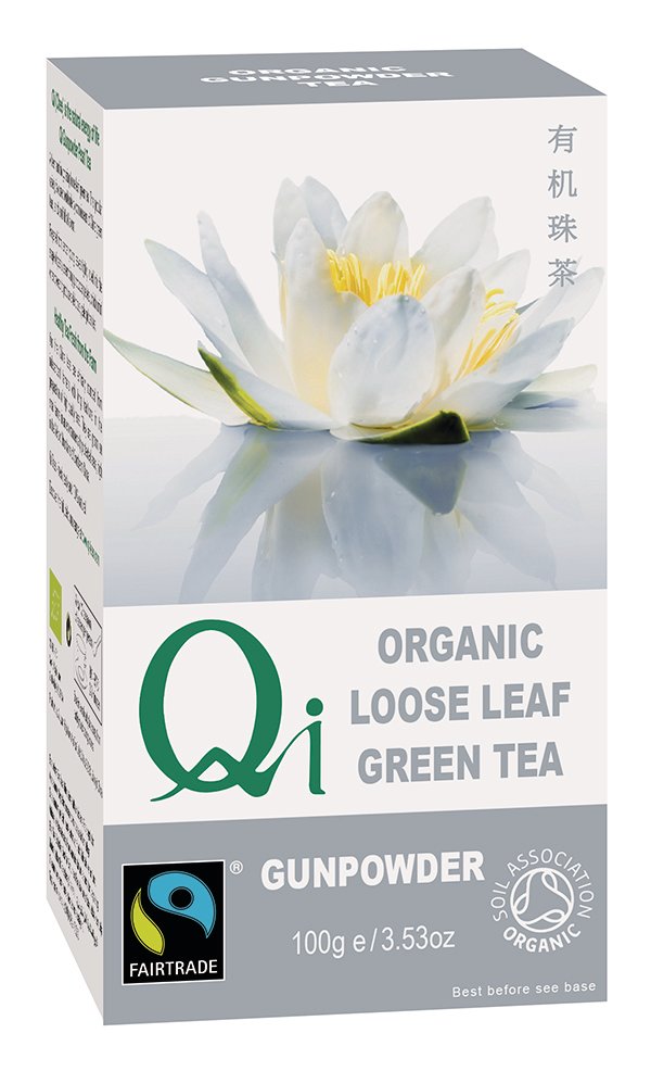 Organic Gunpowder Loose Leaf Green Tea 100 g
