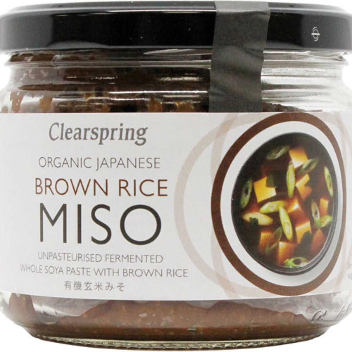Organic Unpasteurised Japanese Brown Rice Miso - 300g