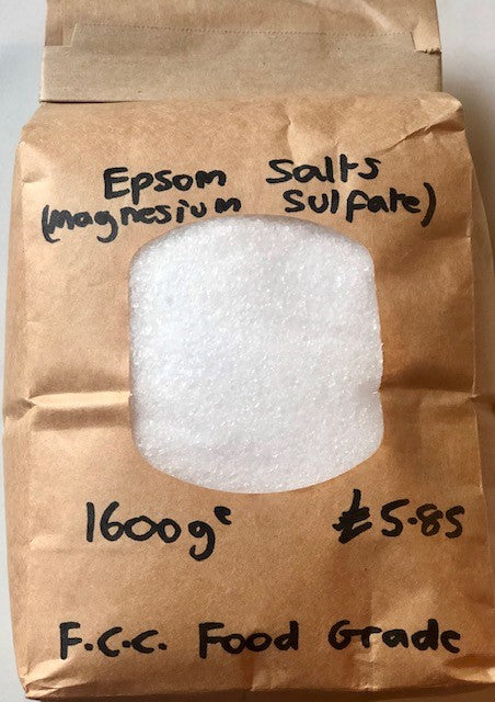 Epsom Salts - 1600g - food grade