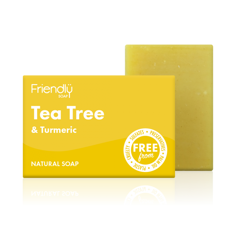 Tea Tree & Turmeric Soap 95g pH 8-9