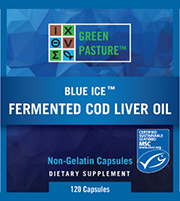 Blue Ice Fermented Cod Liver Oil Capsules - 120s