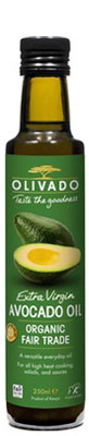 Organic Cold Pressed Extra Virgin Avocado Oil - 250 ml  - Fair Trade