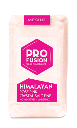 Himalayan Rose Pink Unrefined Salt - 500g - Finely ground
