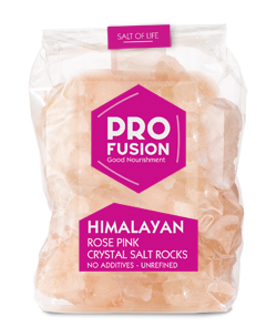 Himalayan Rose Pink Unrefined Salt Rocks - 1kg
