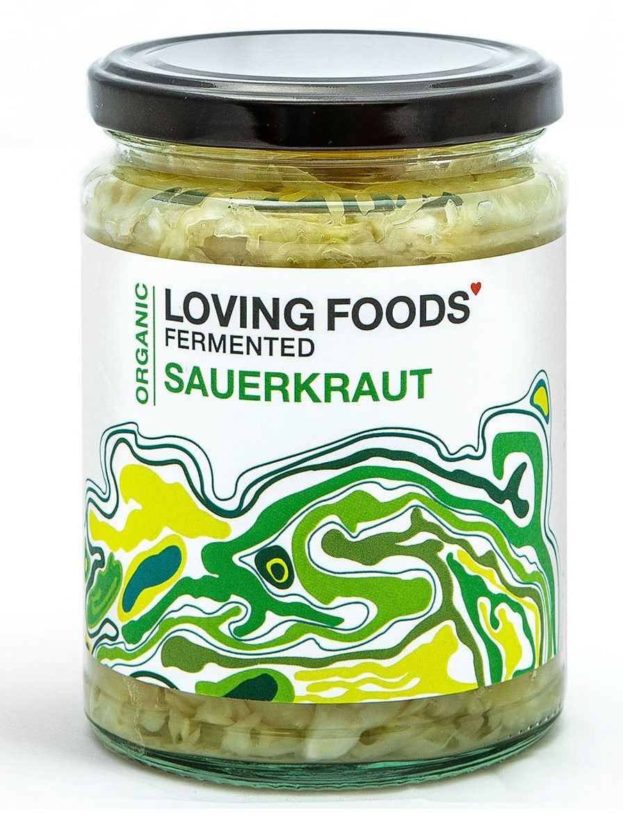 Raw Organic Unpasteurised Fermented Sauerkraut Classic 500g — The