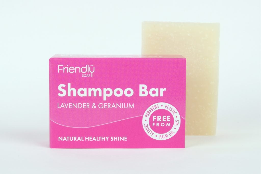 Shampoo Bar - Lavender & Geranium - 95g pH 8 - 9