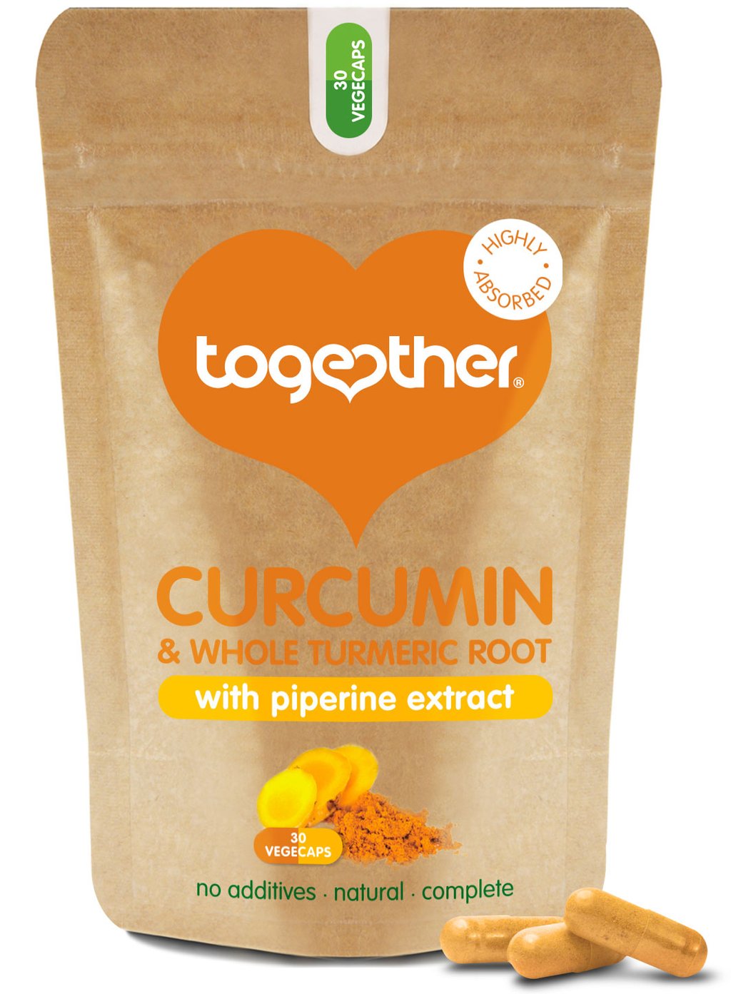 Curcumin & Turmeric Complex - 30 caps